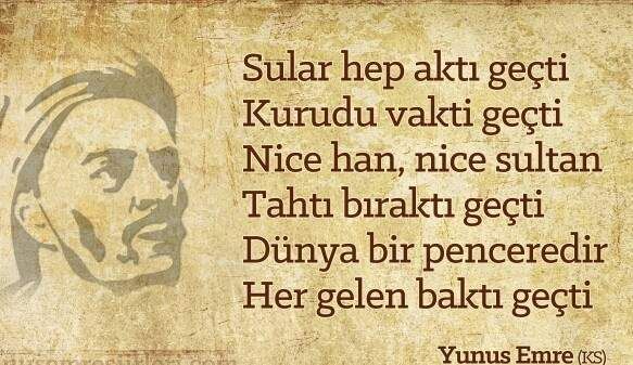 Yunus Emre Sözleri