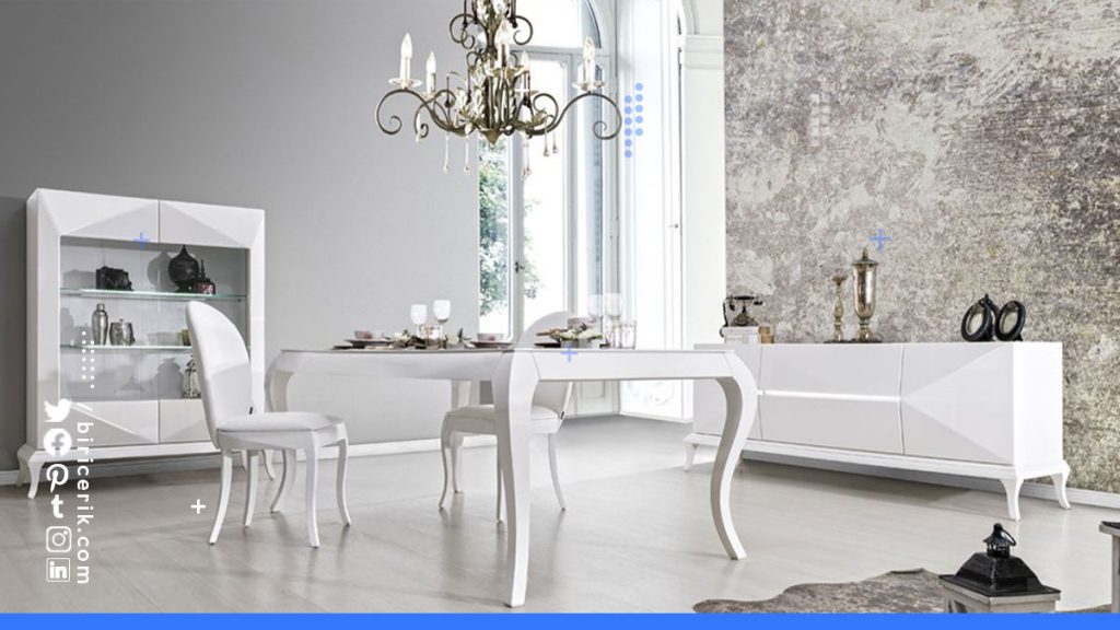 Beyaz Yemek Odalari3 Beyaz Yemek Odalari3