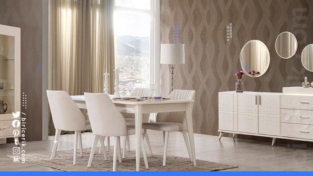 Beyaz Yemek Odasi Dekorasyonu5 Beyaz Yemek Odasi Dekorasyonu5