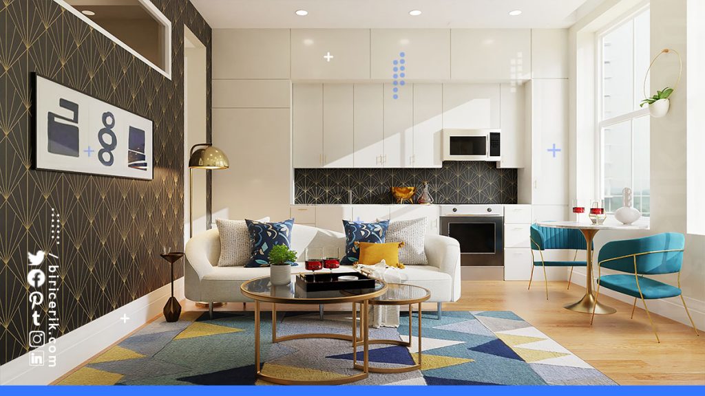 Ferah Salon Dekorasyonu5