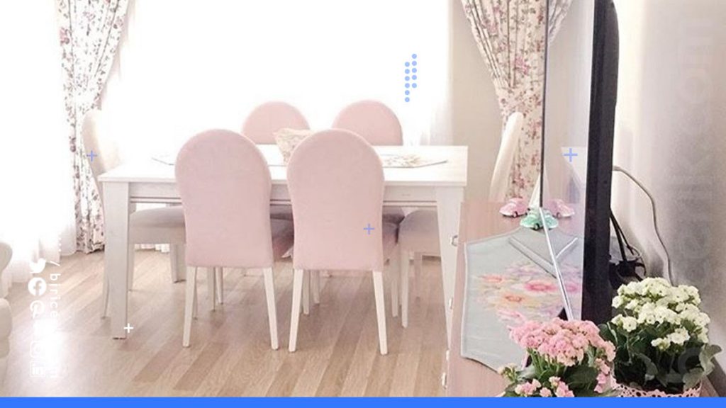 Pembe Yemek Odasi Dekorasyonu3 Pembe Yemek Odasi Dekorasyonu3