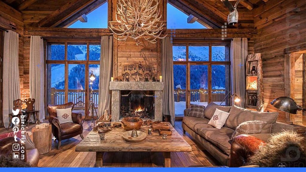 Rustik Tarz Salon Dekorasyonu2 Rustik Tarz Salon Dekorasyonu2