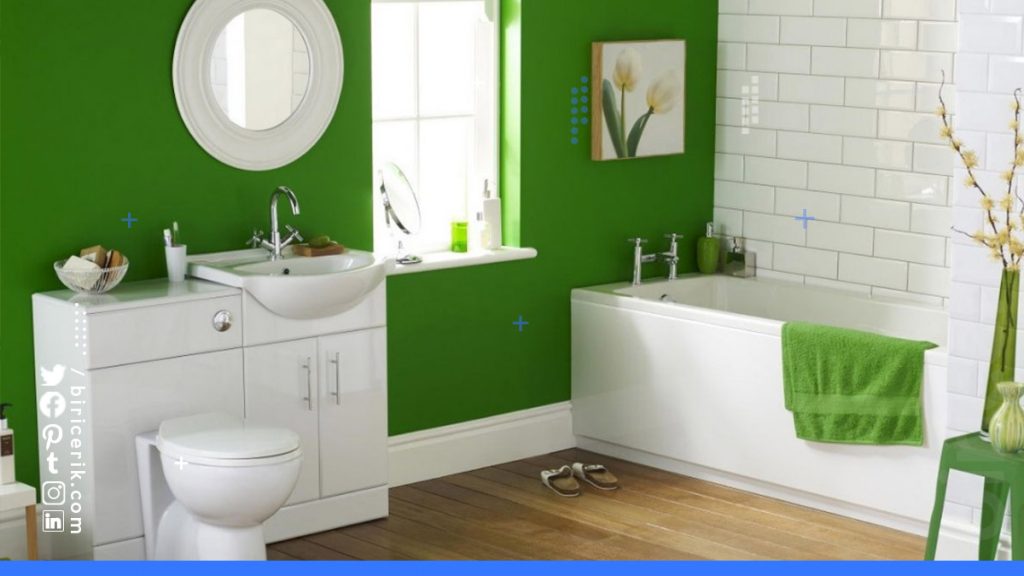 Yesil Banyo Dekorasyonlari3 Yesil Banyo Dekorasyonlari3
