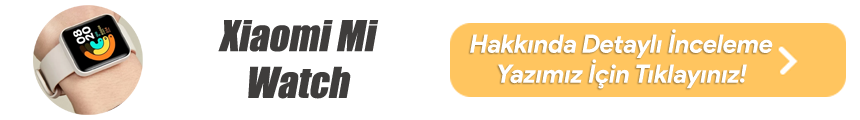 Xiaomi Mi Watch Inceleme